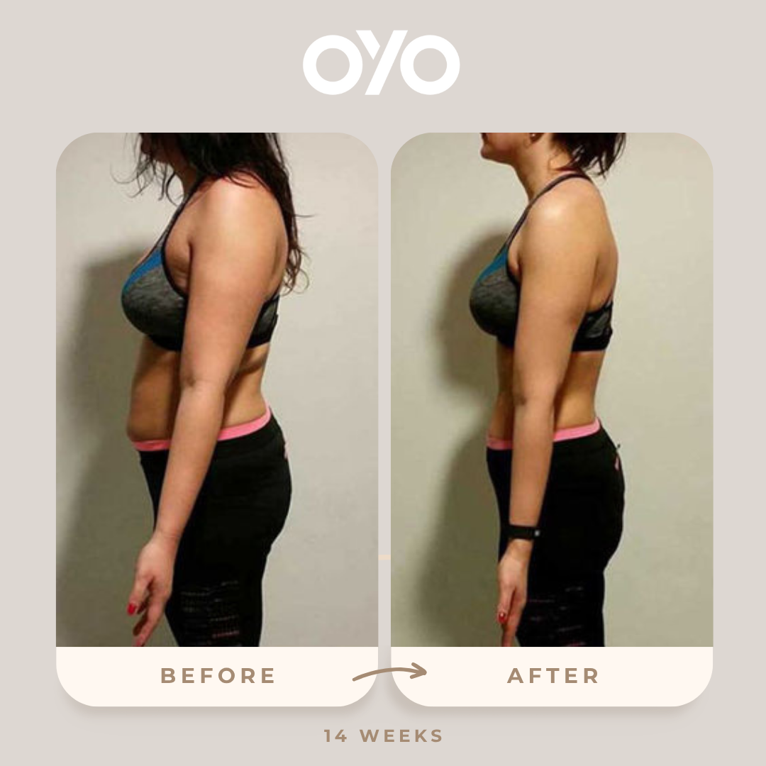 I feel so much better in myself!