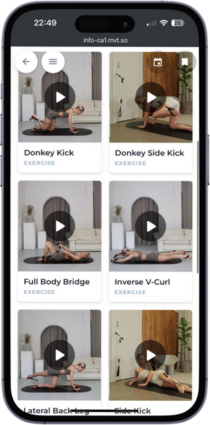 WORKOUT LIBRARY
